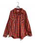 OSH KOSH（オシュコシュ）の古着「チェックシャツ　60～70’s」｜レッド