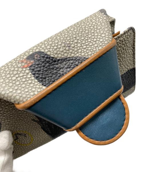 hayashi hiroko（ハヤシヒロコ）hayashi hiroko (ハヤシヒロコ) メルロウォレット ベージュの古着・服飾アイテム