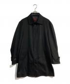 D'URBAN×LORO PIANAダーバン×ロロピアーナ）の古着「カシミヤステンカラーコート」｜ブラック