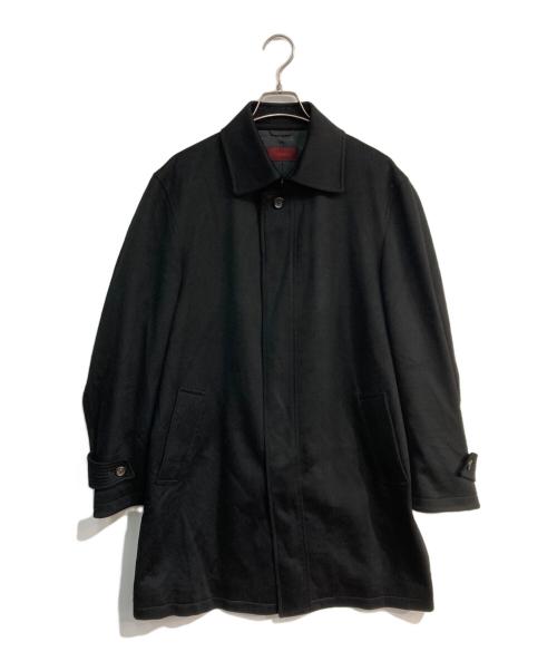 D'URBAN（ダーバン）D'URBAN (ダーバン) LORO PIANA (ロロピアーナ) カシミヤステンカラーコート ブラック サイズ:-の古着・服飾アイテム