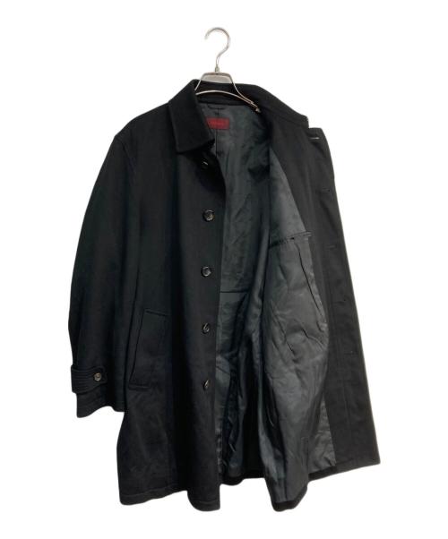 D'URBAN（ダーバン）D'URBAN (ダーバン) LORO PIANA (ロロピアーナ) カシミヤステンカラーコート ブラック サイズ:-の古着・服飾アイテム