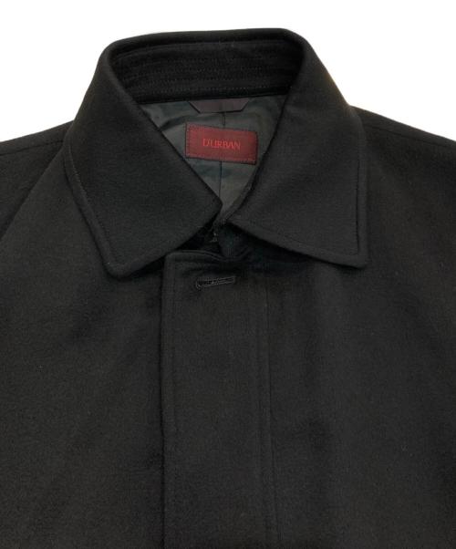 D'URBAN（ダーバン）D'URBAN (ダーバン) LORO PIANA (ロロピアーナ) カシミヤステンカラーコート ブラック サイズ:-の古着・服飾アイテム