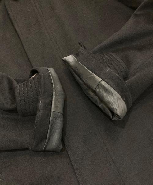 D'URBAN（ダーバン）D'URBAN (ダーバン) LORO PIANA (ロロピアーナ) カシミヤステンカラーコート ブラック サイズ:-の古着・服飾アイテム