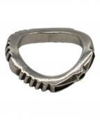 Navajoナバホ）の古着「スタンプワイヤーウェーブリング」｜シルバー