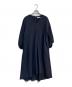 ADORE（アドーア）の古着「ドライクロス Aライン ワンピース　531-9140303」｜ネイビー