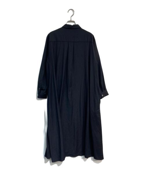 UNITED ARROWS TOKYO（ユナイテッドアローズトウキョウ）UNITED ARROWS TOKYO (ユナイテッドアローズトウキョウ) シャツワンピース　1526-162-3354 ブラック サイズ:38の古着・服飾アイテム