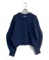 CLANE（クラネ）の古着「SOFT SLUB KNIT TOPS　15106-2392」｜ネイビー