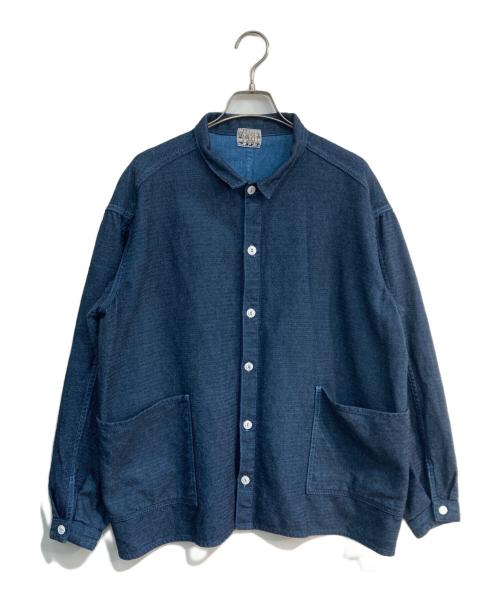 Tender（テンダー）Tender (テンダー) TYPE450 HIGH BACKED SHIRT　450 ネイビー サイズ:2の古着・服飾アイテム
