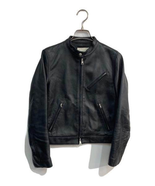 FREAK'S STORE（フリークスストア）FREAK'S STORE (フリークストア) シングルライダースジャケット　164-3539 ブラック サイズ:Sの古着・服飾アイテム