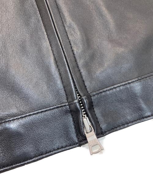 FREAK'S STORE（フリークスストア）FREAK'S STORE (フリークストア) シングルライダースジャケット　164-3539 ブラック サイズ:Sの古着・服飾アイテム