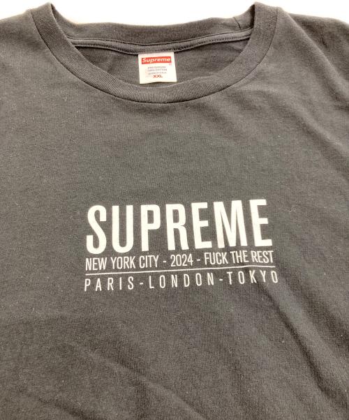 SUPREME（シュプリーム）SUPREME (シュプリーム) Paris Tee ブラック サイズ:XXLの古着・服飾アイテム