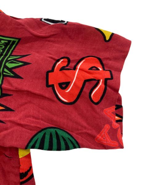 Aloha Blossom（アロハブロッサム）Aloha Blossom (アロハブロッサム) アロハシャツ JACKPOT RED サイズ:40の古着・服飾アイテム