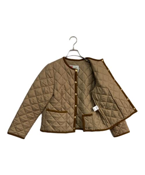 Traditional Weatherwear（トラディショナルウェザーウェア）Traditional Weatherwear (トラディショナルウェザーウェア) ARKLEYキルティングジャケット　L192APQCO0050A ブラウン サイズ:34の古着・服飾アイテム