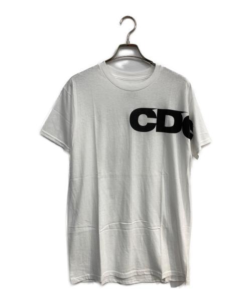 CDG（シーディージー）CDG (シーディージー) Hanes (ヘインズ) プリントTシャツ ホワイト サイズ:Ｍの古着・服飾アイテム