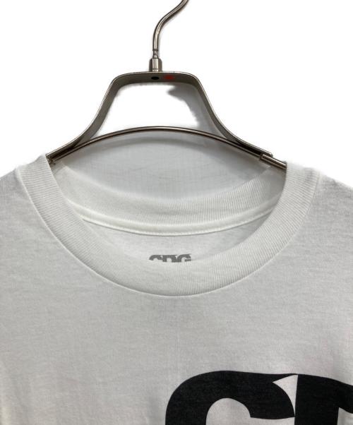 CDG（シーディージー）CDG (シーディージー) Hanes (ヘインズ) プリントTシャツ ホワイト サイズ:Ｍの古着・服飾アイテム