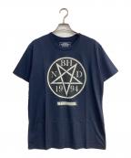 NEIGHBORHOODネイバーフッド）の古着「逆五芒星Tシャツ」｜ネイビー