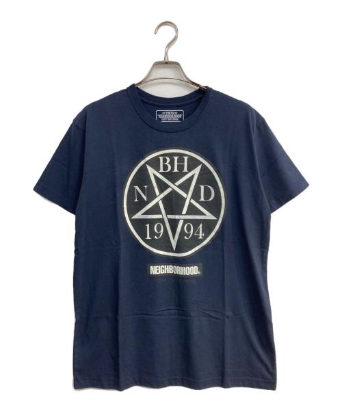 NEIGHBORHOOD（ネイバーフッド）NEIGHBORHOOD (ネイバーフッド) 逆五芒星Tシャツ ネイビー サイズ:Ⅿの古着・服飾アイテム
