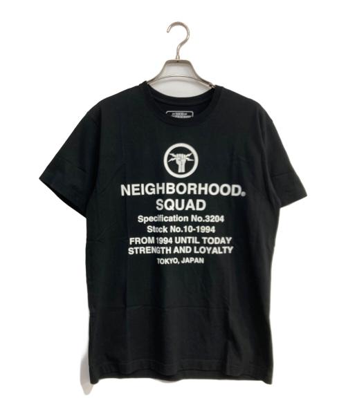 NEIGHBORHOOD（ネイバーフッド）NEIGHBORHOOD (ネイバーフッド) プリントTシャツ ブラック サイズ:Ⅿの古着・服飾アイテム