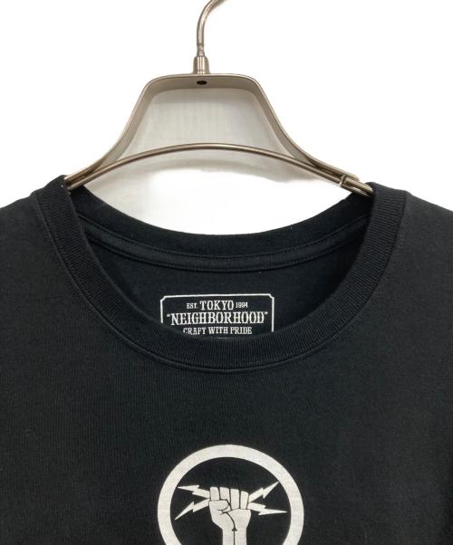 NEIGHBORHOOD（ネイバーフッド）NEIGHBORHOOD (ネイバーフッド) プリントTシャツ ブラック サイズ:Ⅿの古着・服飾アイテム