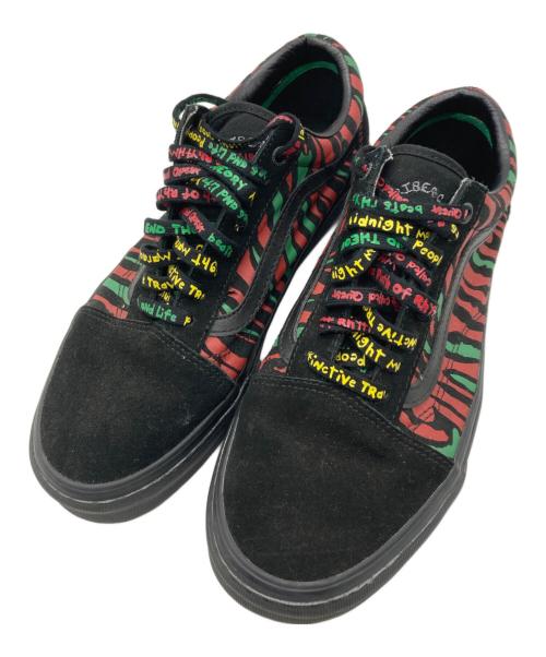 VANS（ヴァンズ）VANS (バンズ) A TRIBE CALLED QUEST OLD SKOOL ブラック×レッド サイズ:27cmの古着・服飾アイテム
