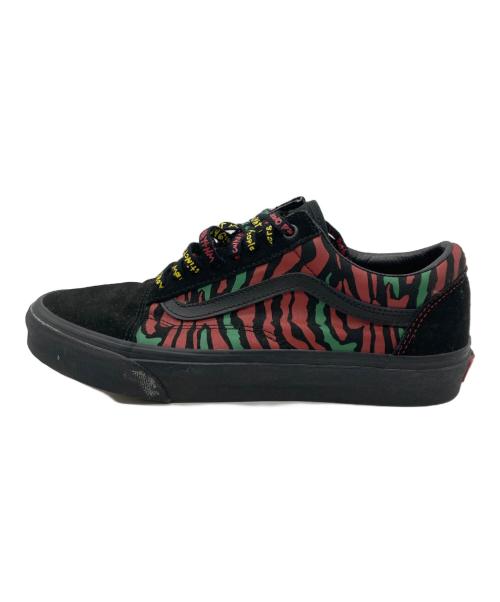 VANS（ヴァンズ）VANS (バンズ) A TRIBE CALLED QUEST OLD SKOOL ブラック×レッド サイズ:27cmの古着・服飾アイテム