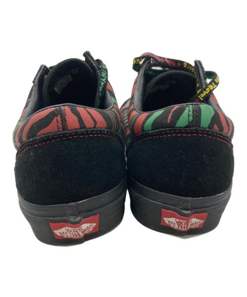 VANS（ヴァンズ）VANS (バンズ) A TRIBE CALLED QUEST OLD SKOOL ブラック×レッド サイズ:27cmの古着・服飾アイテム