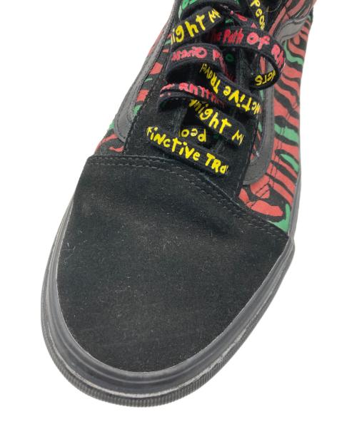 VANS（ヴァンズ）VANS (バンズ) A TRIBE CALLED QUEST OLD SKOOL ブラック×レッド サイズ:27cmの古着・服飾アイテム