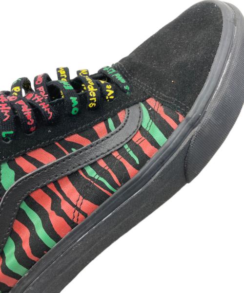 VANS（ヴァンズ）VANS (バンズ) A TRIBE CALLED QUEST OLD SKOOL ブラック×レッド サイズ:27cmの古着・服飾アイテム