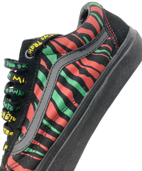 VANS（ヴァンズ）VANS (バンズ) A TRIBE CALLED QUEST OLD SKOOL ブラック×レッド サイズ:27cmの古着・服飾アイテム