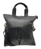 COACHコーチ）の古着「2WAYレザートートバッグ」｜ブラック