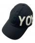 Y-3（ワイスリー）の古着「YOHJI Cap」｜ブラック