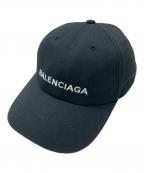 BALENCIAGAバレンシアガ）の古着「キャップ」｜ブラック