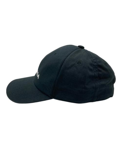 BALENCIAGA（バレンシアガ）BALENCIAGA (バレンシアガ) キャップ ブラック サイズ:Lの古着・服飾アイテム