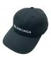 BALENCIAGA（バレンシアガ）の古着「キャップ」｜ブラック