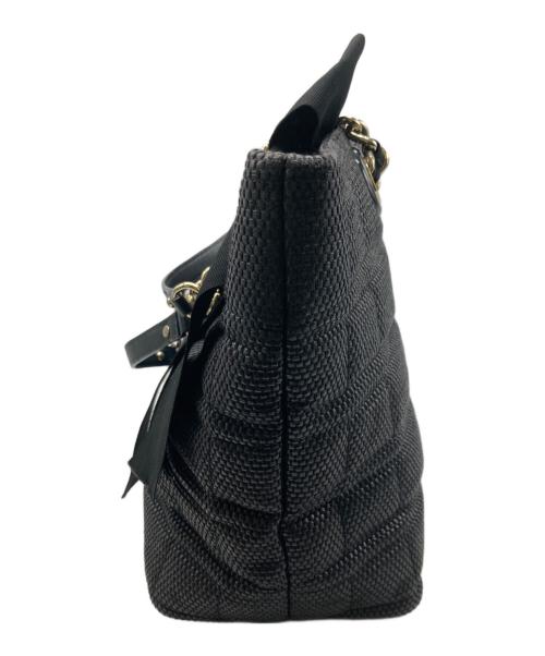 Kate Spade（ケイトスペード）Kate Spade (ケイトスペード) チェーントートバッグ ブラックの古着・服飾アイテム