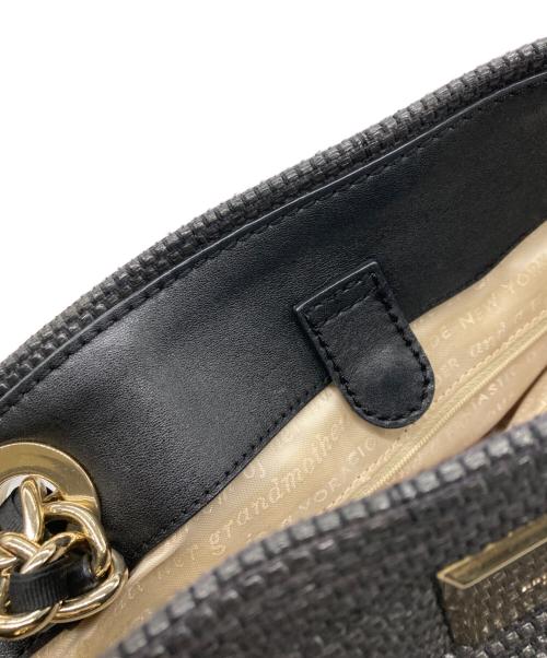 Kate Spade（ケイトスペード）Kate Spade (ケイトスペード) チェーントートバッグ ブラックの古着・服飾アイテム