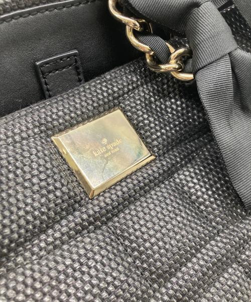 Kate Spade（ケイトスペード）Kate Spade (ケイトスペード) チェーントートバッグ ブラックの古着・服飾アイテム