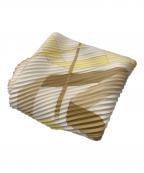 HERMESエルメス）の古着「プリーツスカーフ EN DUO per HERMES」｜ベージュ