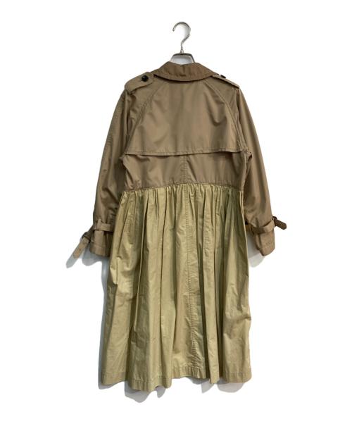 tricot COMME des GARCONS（トリココムデギャルソン）tricot COMME des GARCONS (トリココムデギャルソン) トレンチコート　AD2017　TT-C002 ベージュ サイズ:Sの古着・服飾アイテム