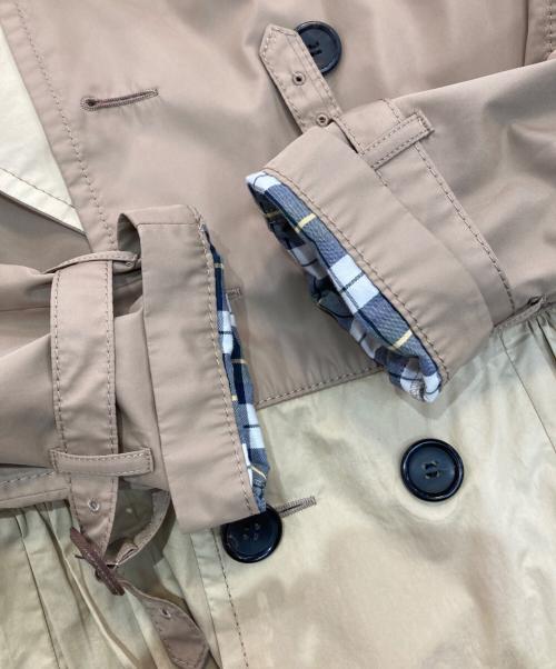 tricot COMME des GARCONS（トリココムデギャルソン）tricot COMME des GARCONS (トリココムデギャルソン) トレンチコート　AD2017　TT-C002 ベージュ サイズ:Sの古着・服飾アイテム