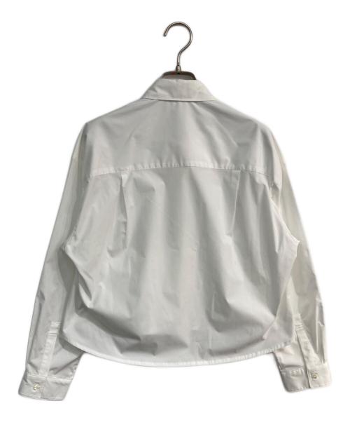 LOUNIE（ルーニー）LOUNIE (ルーニー) クロップドシャツ　14511317 ホワイト サイズ:36 未使用品の古着・服飾アイテム
