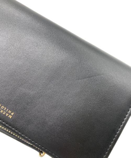 MACKINTOSH PHILOSOPHY（マッキントッシュ フィロソフィー）MACKINTOSH PHILOSOPHY (マッキントッシュ フィロソフィー) ショルダーウォレット ブラックの古着・服飾アイテム