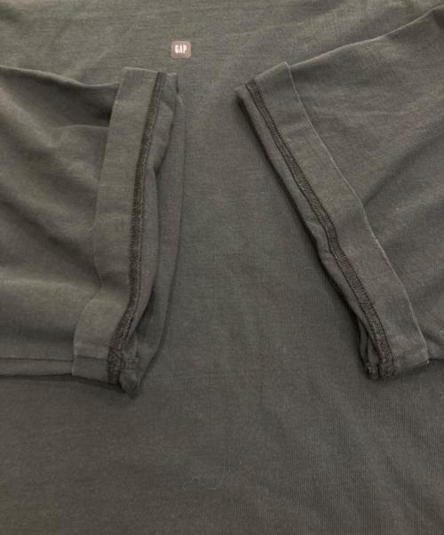 GAP YEEZY（イージー ギャップ）GAP YEEZY (イージー ギャップ) LOGO 3/4 SLEEVE TEE ブラック サイズ:Ⅼの古着・服飾アイテム