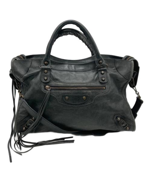 BALENCIAGA（バレンシアガ）BALENCIAGA (バレンシアガ) ザ シティ エディターズバッグ ブラックの古着・服飾アイテム