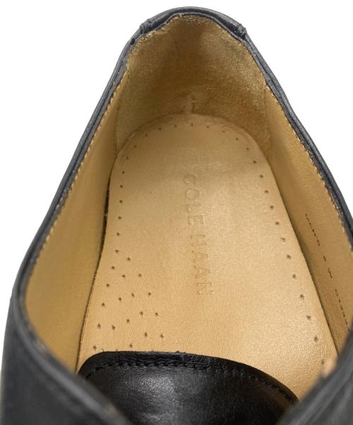COLE HAAN（コールハーン）COLE HAAN (コールハーン) ストレートチップシューズ ブラック サイズ:8の古着・服飾アイテム