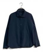 DESCENTEデサント）の古着「WIND SHIELD SEAMLESS L/S SHIRT　DAMRGC22」｜ネイビー