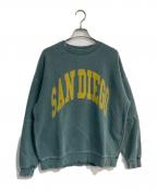 newtoneニュートン）の古着「SAN DIEGO スウェット　Deuxieme classe別注 　21070510002130」｜グリーン