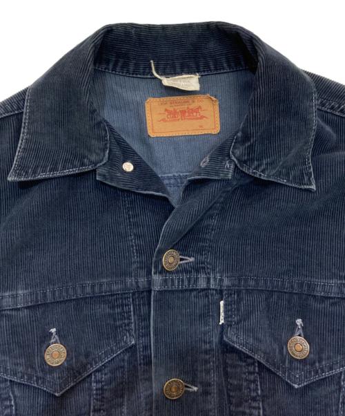 LEVI'S（リーバイス）LEVI'S (リーバイス) コーデュロイジャケット　白タブ ボタン裏350 BigE MACAU製  ネイビー サイズ:-の古着・服飾アイテム