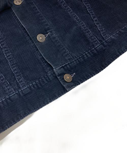 LEVI'S（リーバイス）LEVI'S (リーバイス) コーデュロイジャケット　白タブ ボタン裏350 BigE MACAU製  ネイビー サイズ:-の古着・服飾アイテム