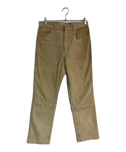 LEE（リー）LEE (リー) コーデュロイパンツ	USA製　200-2825 ベージュ サイズ:W33×L34の古着・服飾アイテム